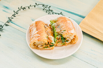 手作り焼きそばカスクートサンド