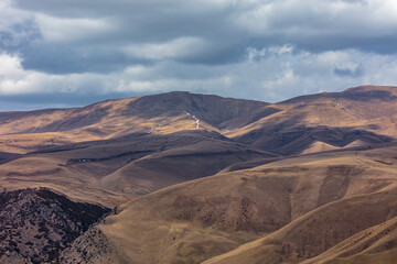 Kazachstan landcsapes, mointain, trees, clubc, snow, pine, 