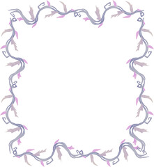 Gothic Twisted Vine Frame