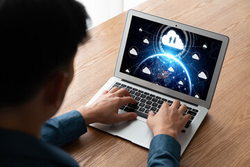 Cloud computing software for modish remote work and personal data storage