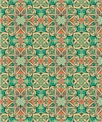 seamless pattern with flowers