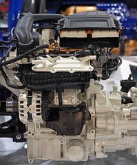 Car liquid petrol gas engine, transport green energy