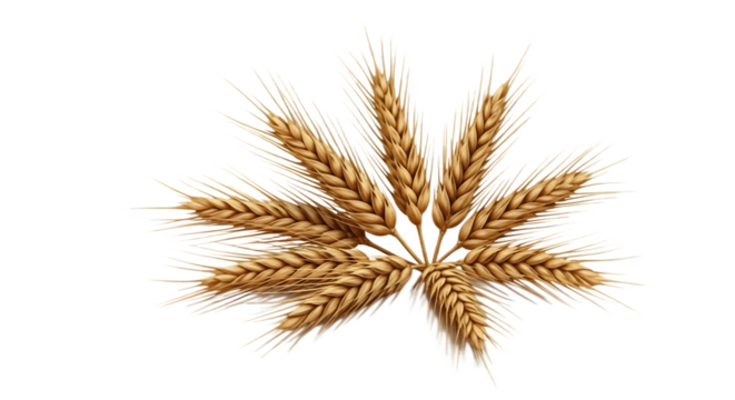 Torn white paper with a yellow background isolated on transparent background