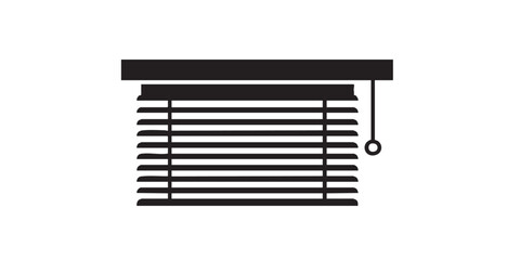Window blind icon vector