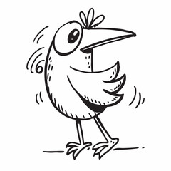 Brutal contemporary figure star oval spiral flower and other primitive elements