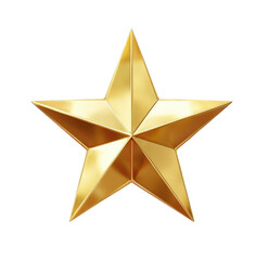 Golden star icon