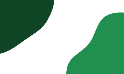 Fototapeta premium Abstract green background with flowing lines and wave pattern design