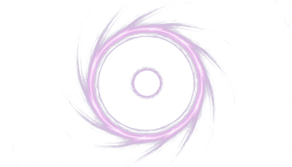 Dynamic Spiral Storm Vortex Transparent Overlay