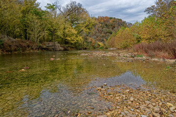 Fall colors at the river