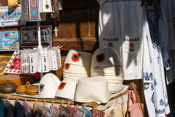Albania traditional folk market, "bazaar" Kruj&euml;  2 November 2025