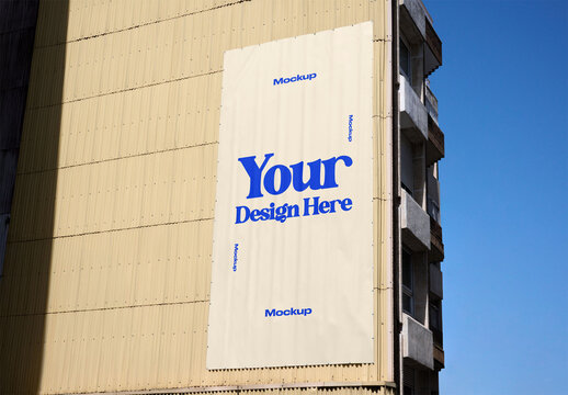 Blank Wallscape Mockup