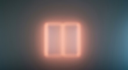 Frosted glass surface obscuring the details of the room behind it, creating privacy and diffused light effects on a modern partition, obscure, blurry, barrier