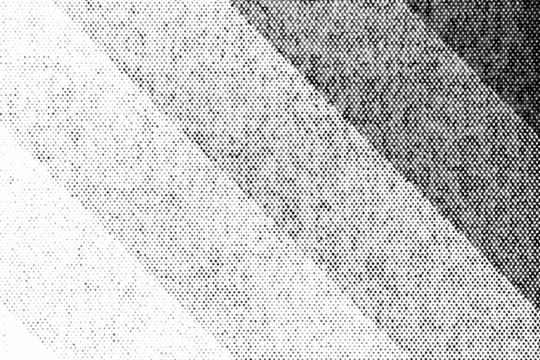 Diagonal bands with varying halftone dot densities, creating a smooth tonal gradient across a transparent background.