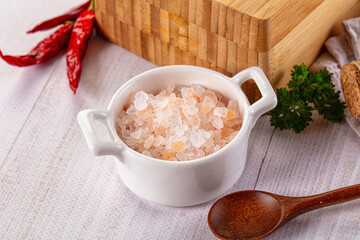 Himalaya pink salt for cooking