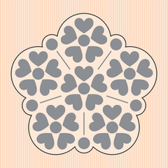 Decorative element. Vector.