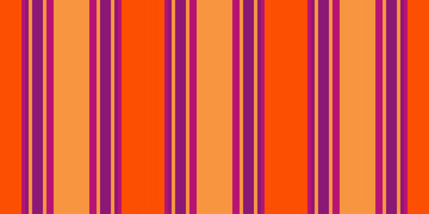 Vibrant vertical stripes in orange, purple, and peach create a bold, energetic pattern. Ideal for textiles, backgrounds, or website designs needing a playful yet sophisticated feel.