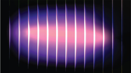 PrintVibrant Gradient Spectrum with Wavy Line Flow