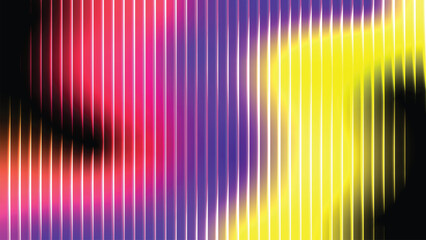 Prismatic Gradient Spectrum with Fine Line Texture