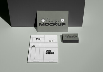Front View Branding Kit Mockups