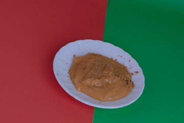 Colombian dessert custard traditionally served at Christmas