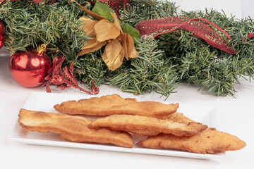 Flake - Christmas puff pastries - traditional Colombian sweet