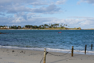 C&ocirc;te de Roscoff et Presqu'&icirc;le de Perharidy dans le finistere
