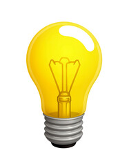 Illuminated Light Bulb