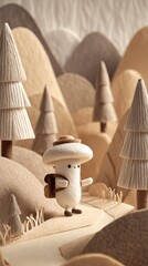 still life with coffee beans and cup