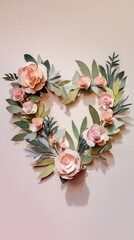 bouquet of roses and rings