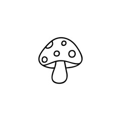 Outline of mushroom