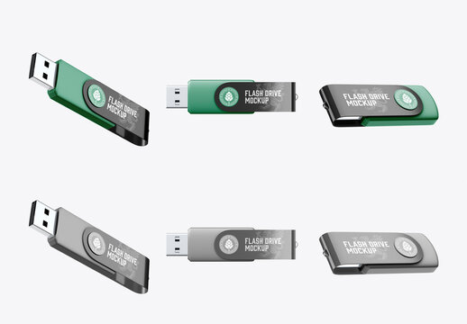Flash Drive Mockup