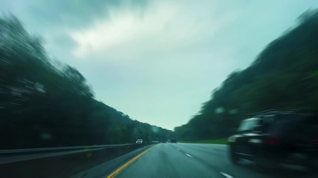 Time Lapse Driving I-40 to Ashville NC