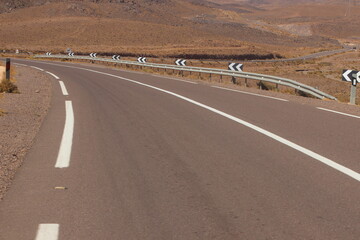 Fototapeta premium empty asphalt road