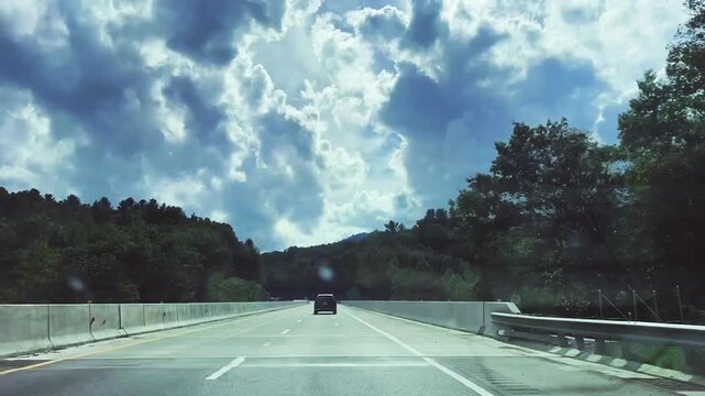 Time Lapse Driving I-40 to Ashville NC