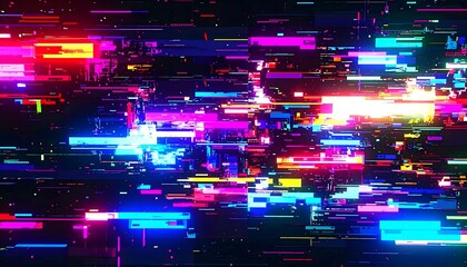 Premium Glitch Abstract Texture – High Quality Digital Distortion Background