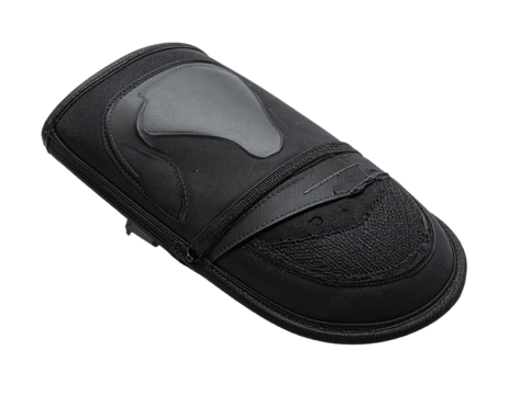 Black stylus pen isolated on transparent background for design and mockups