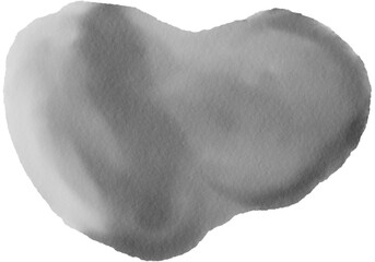 Abstract Grey Watercolor Brush Stroke Paper Texture