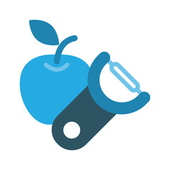 Peeler icon design template