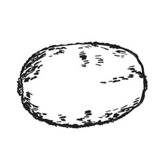 Vibrant handwritten kiwi artwork for food and health branding