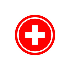 The red cross icon is a widely recognized medical symbol of first aid, health, and emergency medicine, often seen on hospital signs and ambulance vehicles