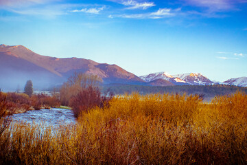 autumn in the mountains