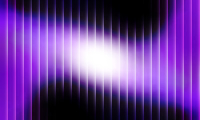 Fractal glass gradient symmetry background with purple color and cool light. Purple blur and abstract degrade effect with violet gradation. Premium ribbed chrome design suits autumn or summer studio.