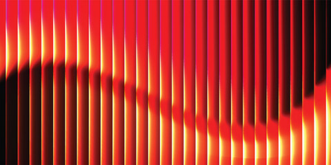 Vibrant dramatic deep red and black gradient evokes mystery and passion. Fiery red nostalgic gradient fades into darkness with futuristic vintage aesthetic and fractal glass effect.