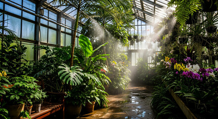 Lush Botanical Garden Conservatory