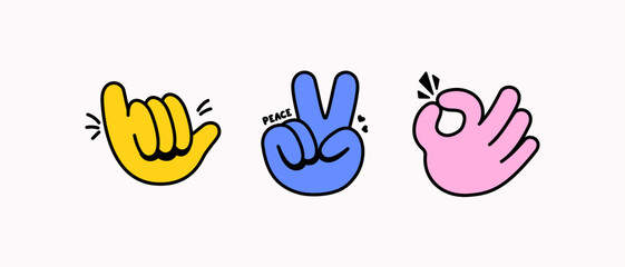 Cheerful and vibrant orange background with yellow fluffy clouds and small white sparkles surrounding the frame, perfect for banners, posters, or text space in vector cartoon style