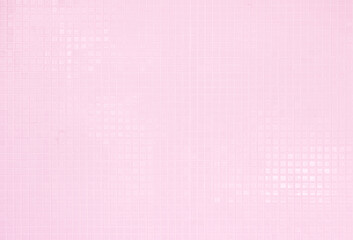 Pink tile wall chequered background bathroom floor texture. Ceramic wall and floor tiles mosaic background in bathroom and kitchen clean. Pool design pattern geometric with grid wallpaper decoration.