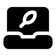 laptop icon for illustration