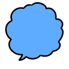 speech bubbles icon, illustration