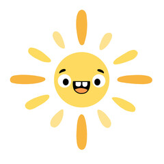sun vector illustration