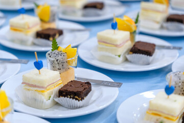 many pack of snack break set in seminar